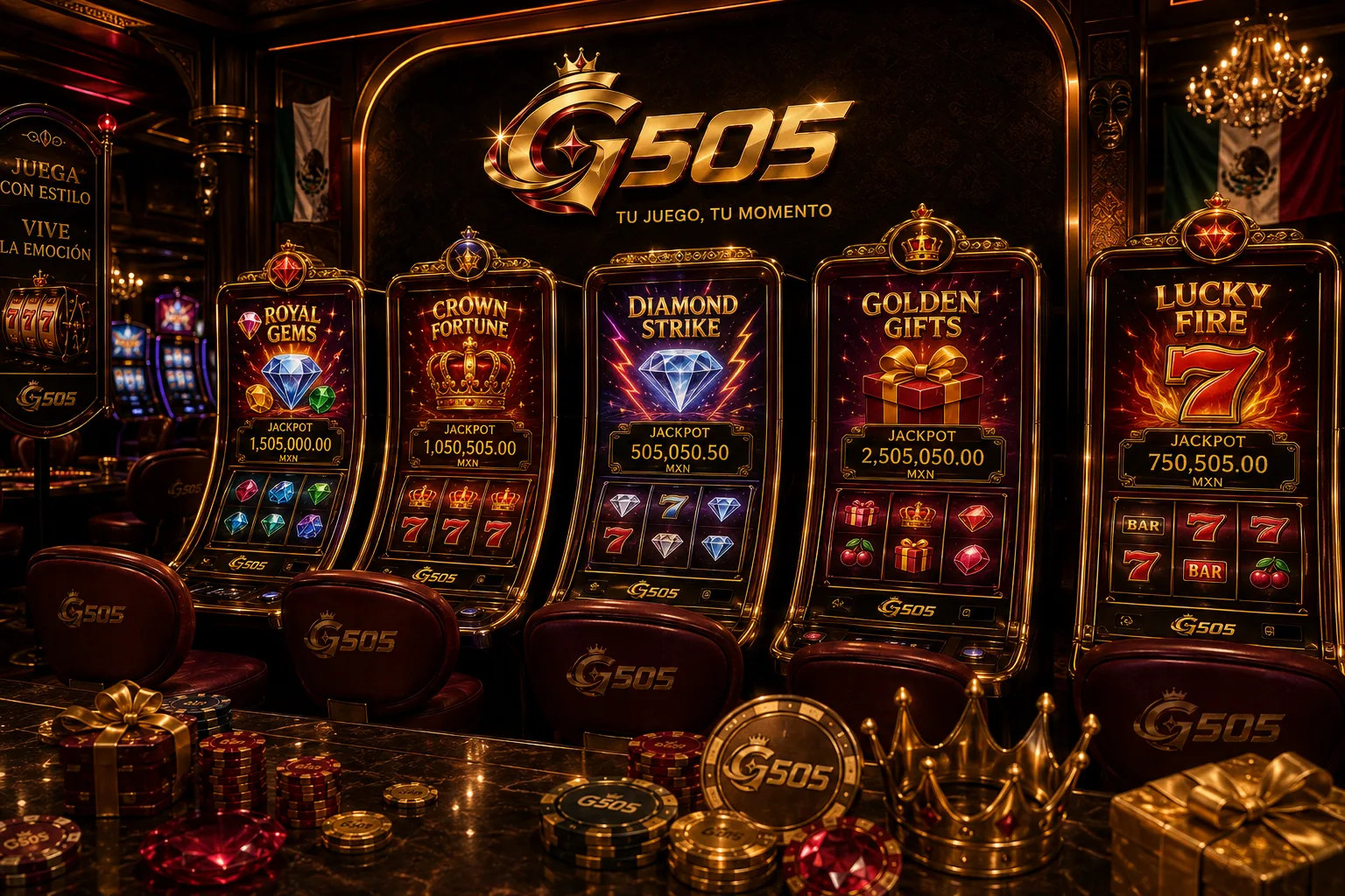 Selección de slots destacados