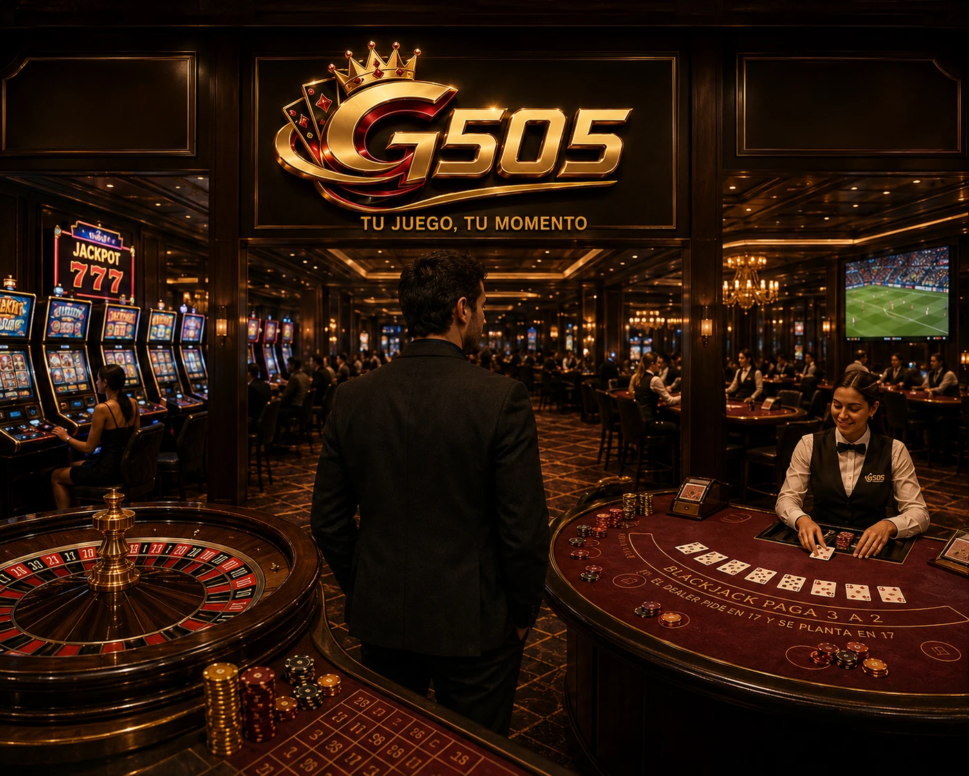 Selección de juegos en vivo