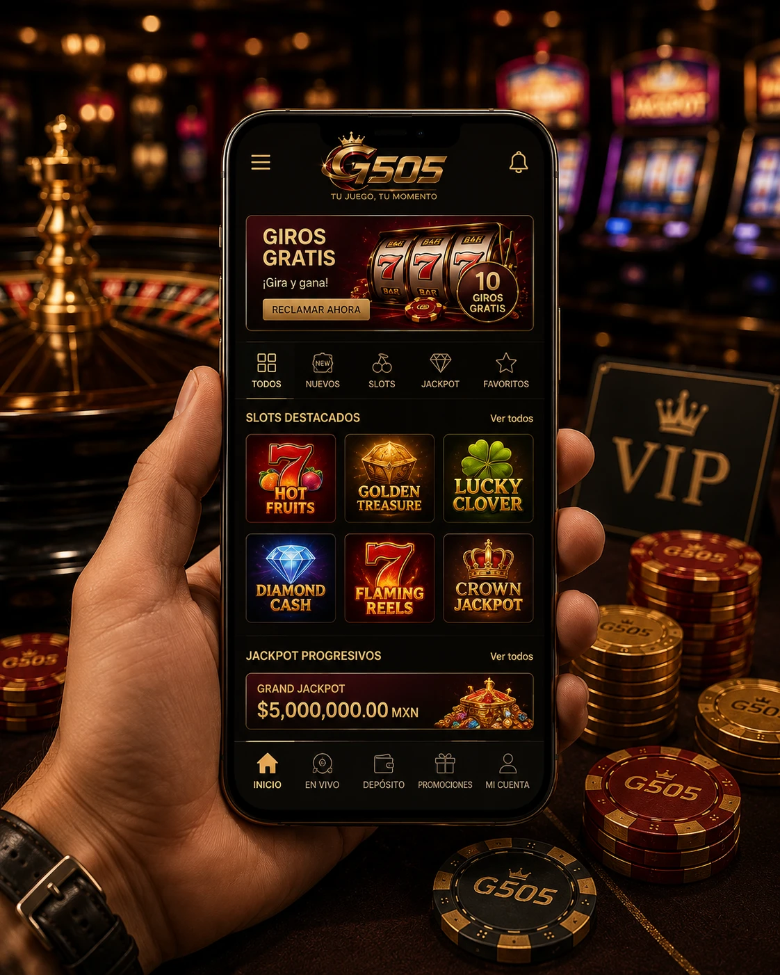 Oferta de free spins para slots
